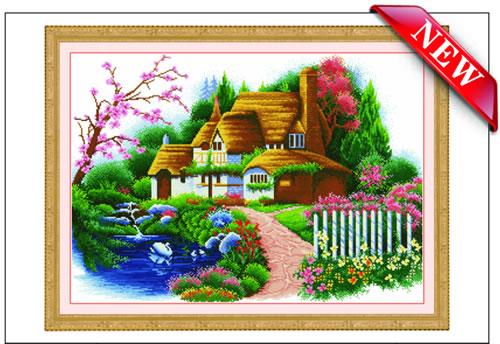 河南100精準(zhǔn)印花十字繡圖片