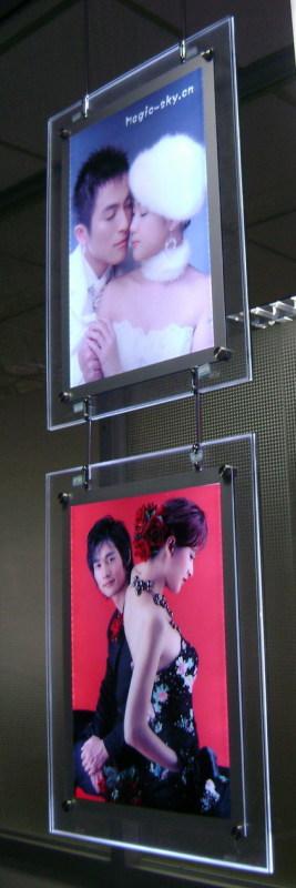 供應(yīng)雙面LED水晶燈箱