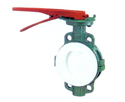 供應D71F46-10C-對夾襯氟蝶閥