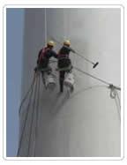 供應(yīng)化工廠造粒塔高空防腐公司18936316069