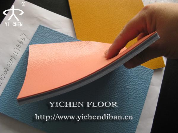 供應(yīng)yichen高耐磨防滑塑膠地板石家莊翼辰pvc塑膠地板