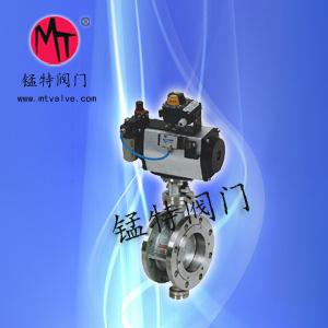 氣動(dòng)法蘭式硬密封蝶閥圖片
