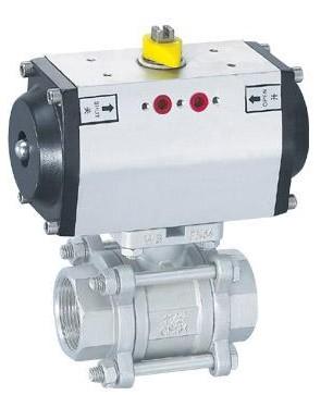 供應(yīng)Q611F氣動三片式球閥