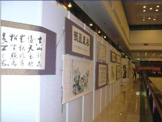 供应北京文清展览展示挂画摄影展板租赁