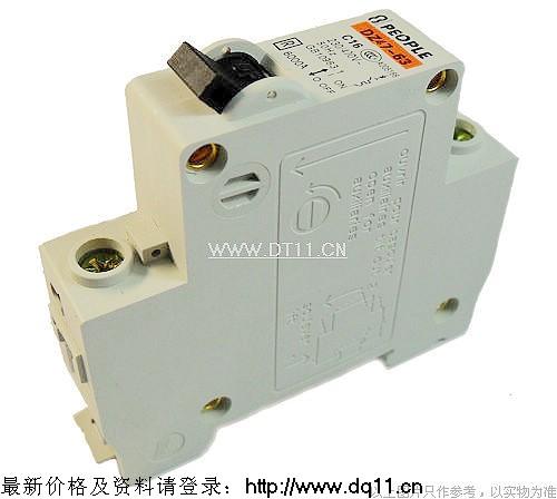 DZ47-1P小型斷路器圖片