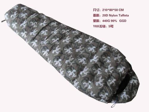 供應(yīng)迷彩*睡袋　媽咪睡袋　野營睡袋廣州市睡袋媽咪睡袋野營睡袋廣