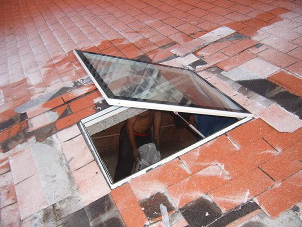 鋁合金天窗圖片/鋁合金天窗樣板圖 (4)