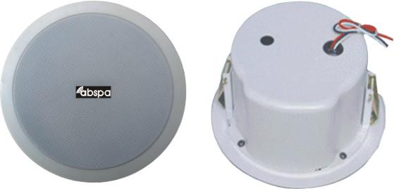 供應艾比聲嵌入式同軸墻壁喇叭廠家批發(fā)，天花喇叭，企業(yè)工廠廣播系統(tǒng)工程
