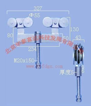 供应超重平移门吊轮承重1100 北京吊轮吊轨、吊轮吊轨批发、吊轮吊轨