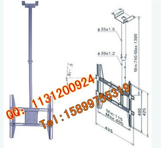 液晶电视悬吊架图片