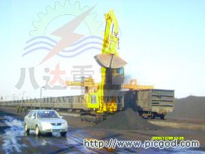 供應(yīng)八達重工煤炭沙石火車卸車機抓料機