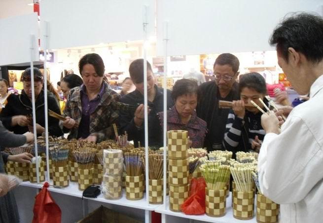 阿里山艺术筷子厂家送销售录音广告图片