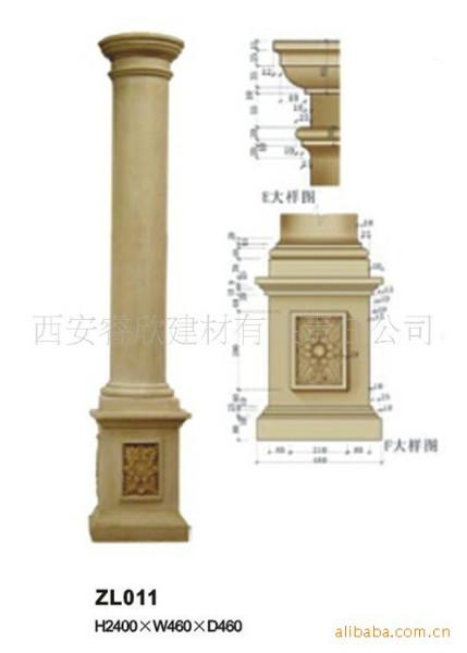 陜西西安羅馬柱廠供應(yīng)羅馬柱 景觀柱 方柱 圓柱 造型柱