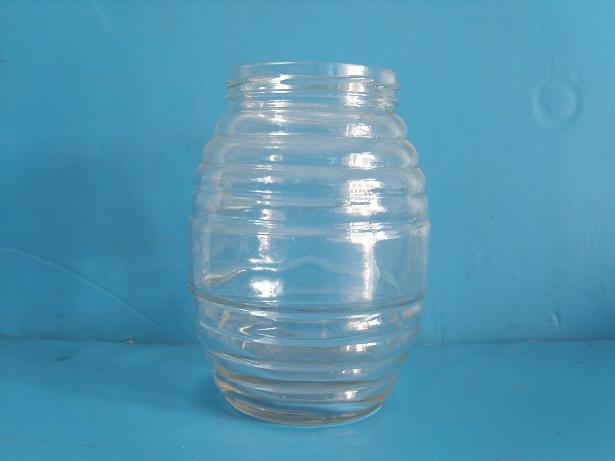 供應(yīng)多款高白料500ml蜂蜜瓶玻璃瓶