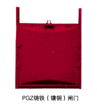 雙向鑲銅鑄鐵閘門圖片