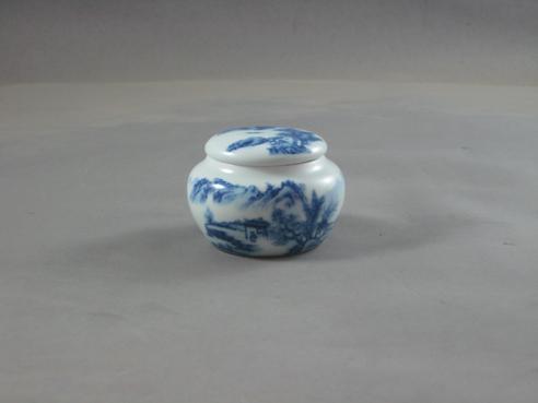 供應(yīng)陶瓷茶葉罐/青花密封罐/陶瓷