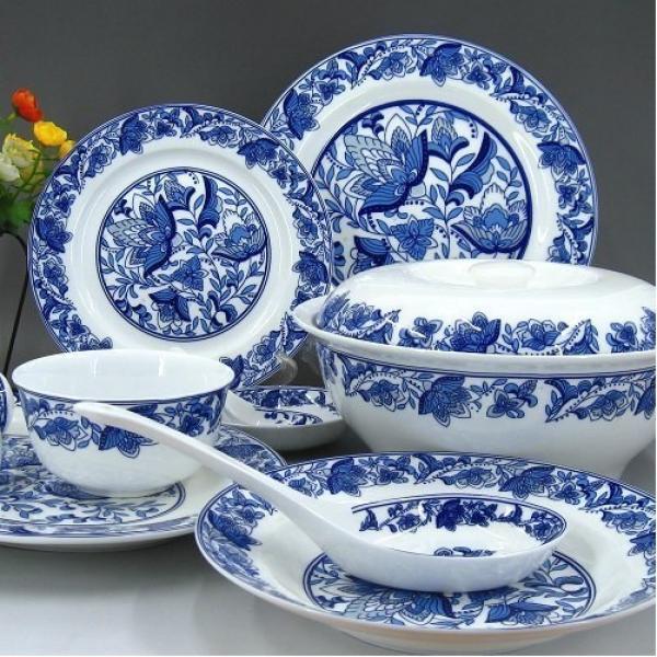 江西陶瓷餐具/青花瓷居家餐具圖片