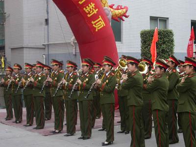 武汉军乐队/武汉礼仪乐队/武汉大型军乐队/军乐队表演图片