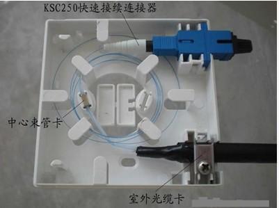 光纤桌面盒，光纤信息面板，光纤插座，光口桌面盒，图片