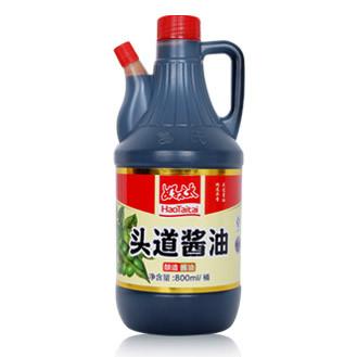 供应好太太原汁头道酱油800ml