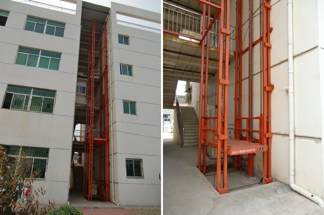 供應(yīng)內(nèi)蒙古導(dǎo)軌鏈條式升降貨梯