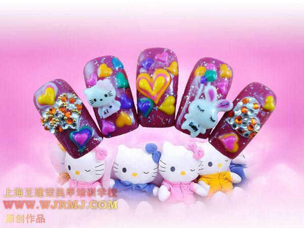 供應上海美甲學校上海浦東哪有學美甲