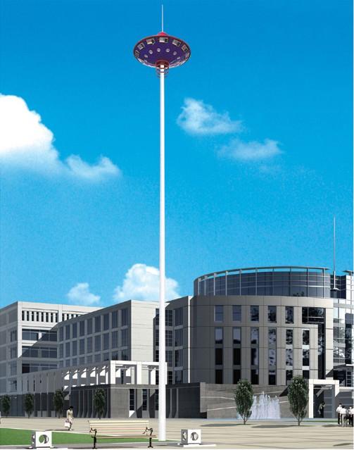 揚州生活廣場高桿燈廠家提供圖片