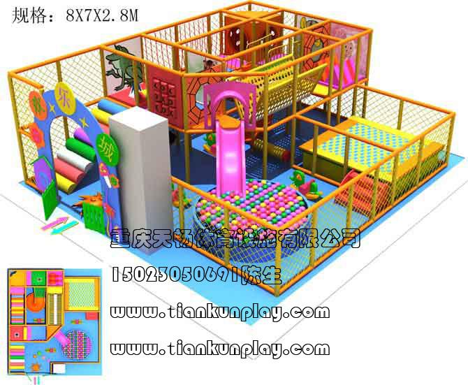 供应江北区儿童乐园加盟※巫山县免费设计淘气堡※重庆儿童游乐场连锁经营