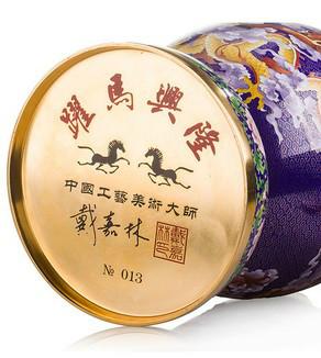 供應(yīng)國寶景泰藍躍馬興隆