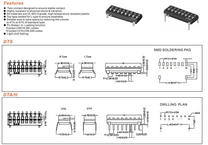 供應(yīng)DTH系列撥碼開關(guān)旋轉(zhuǎn)開關(guān)RR30014