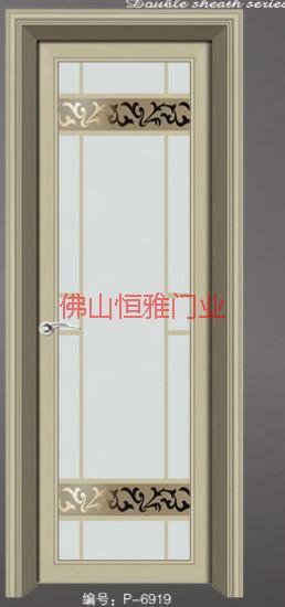 鈦鎂鋁合金平開門圖片/鈦鎂鋁合金平開門樣板圖 (4)