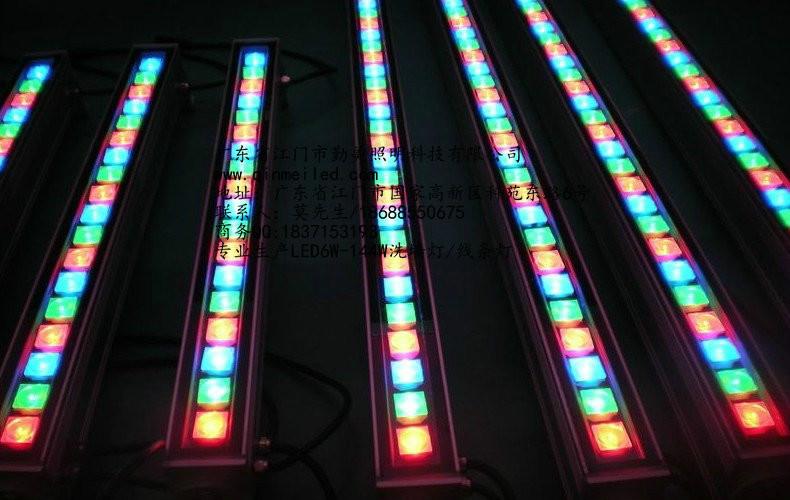 供應(yīng)LED24W方形透鏡洗墻燈丨無暗影鏈接線條燈