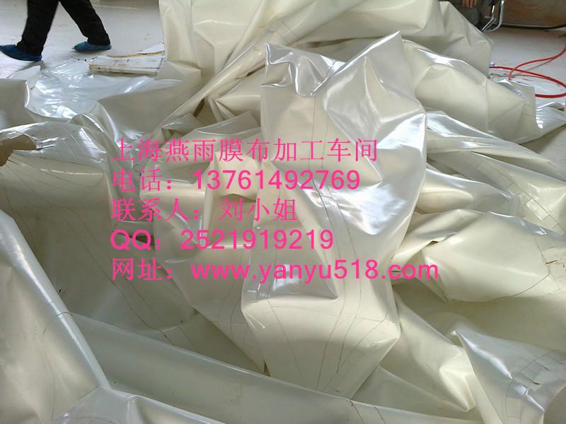 供应PCV膜布加工/PVDF膜布批发PVC/PVDF膜材料停车棚图片