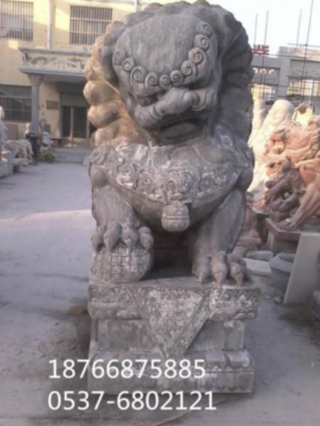 供應(yīng)嘉祥縣憶石宏石雕廠石獅