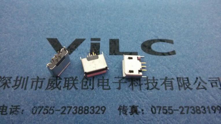 MICRO+5P+180度直立式DIP圖片