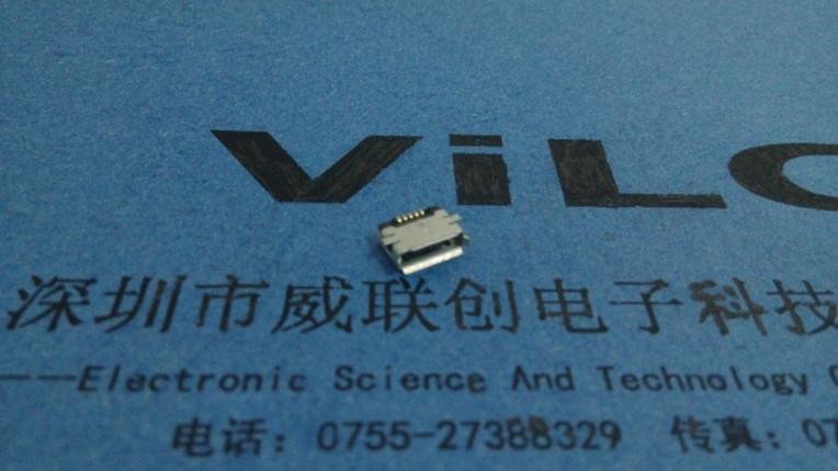 供應(yīng)MICRO+5P+AB型+全貼片SMT 方形口+LCP