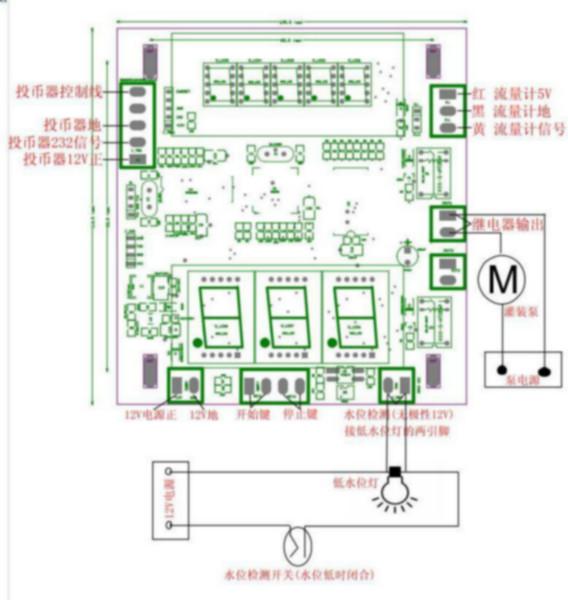 供應(yīng)濟(jì)南新藍(lán)光自助售水機(jī)電腦板特價(jià)