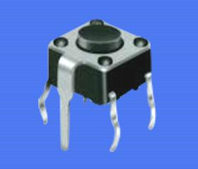 供應(yīng)TC-0102六腳固定按鍵開(kāi)關(guān)+環(huán)片帶固定腳