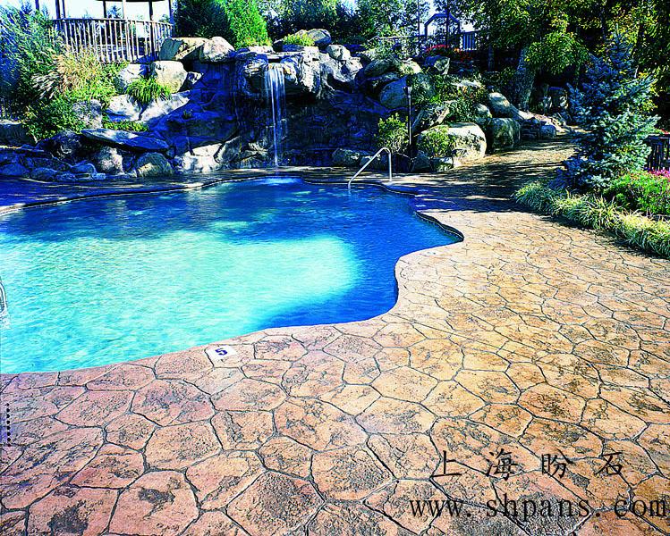 廠家特價直銷壓花地坪yh066壓花地坪廠家供應