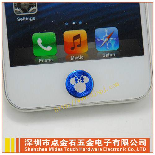 供應(yīng)米妮動(dòng)漫金屬按鍵金屬按鍵廠家直P