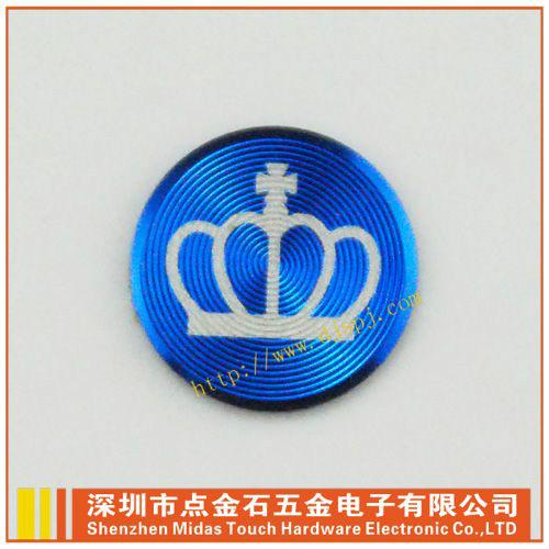 供應(yīng)手機(jī)金屬按鍵皇冠按鈕貼按鍵貼