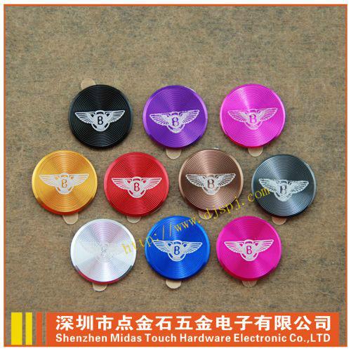 供應(yīng)蘋果手機(jī)金屬按鍵金屬按鍵貼