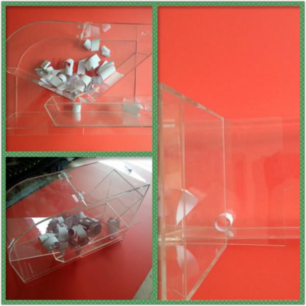 供應(yīng)亞克力食品盒子超市零食店用干果盒