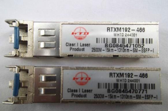 供應(yīng)RTXM192-466原裝WTD光模塊2.5G-15km千兆
