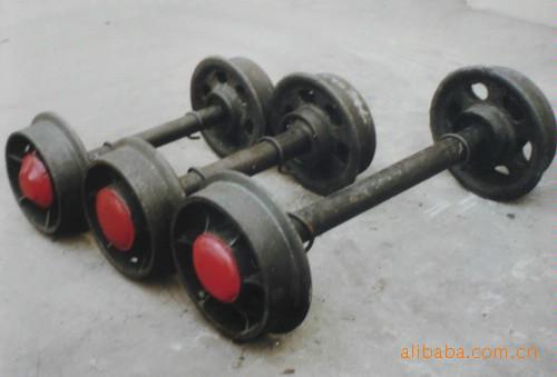 礦安供應(yīng)礦車輪對鑄鋼礦車輪對