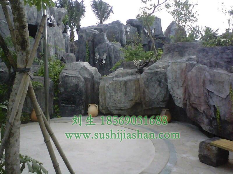 景區(qū)塑石假山施工隊(duì)圖片