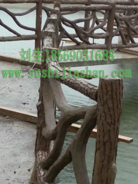 仿木欄桿施工制作