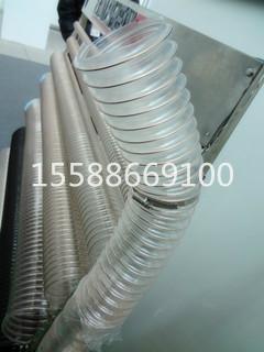 供應(yīng)青島木屑吸塵耐磨管柔性鋼絲伸縮管