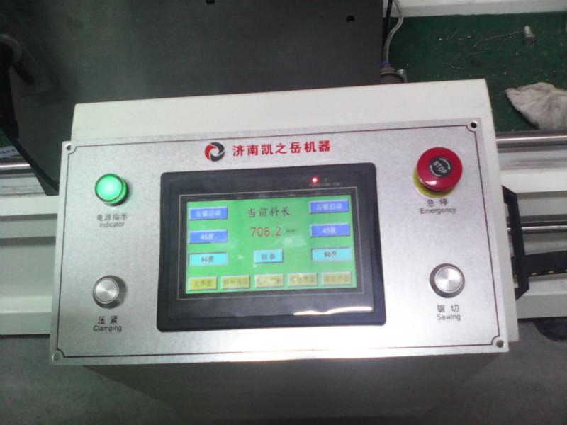 供應(yīng)凱岳鋁門窗設(shè)備鋁合金型材數(shù)控雙頭超效切割鋸床