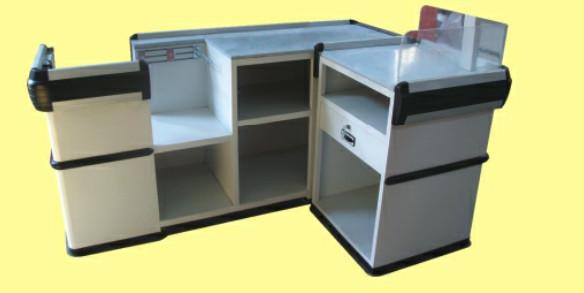 供應HW-148收銀臺臺面大陡坡放置購物籃